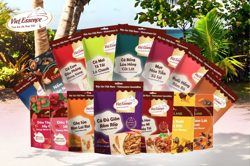 Đặc sản ăn liền Viet Essence - giải pháp ăn vặt văn phòng tiện lợi