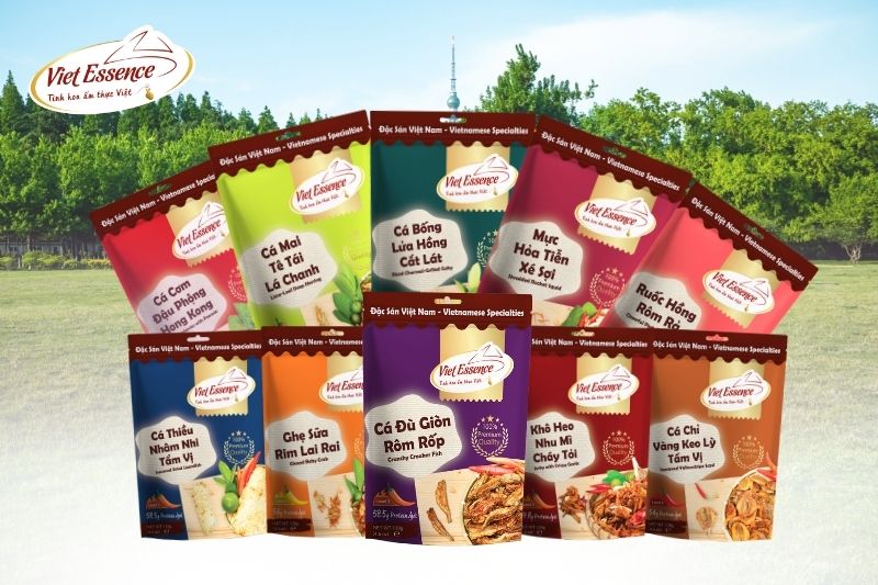 khô cá và hải sản tẩm vị