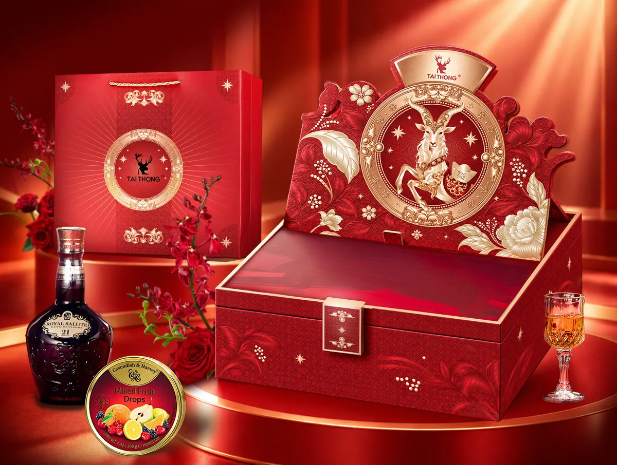 Hộp quà Tết Đại Cát The Grand Auspice