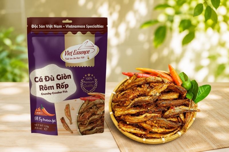 Khô cá đù giòn rôm rốp Viet Essence