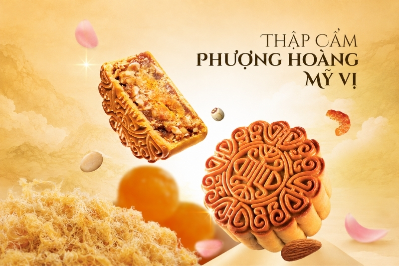 Bánh Trung Thu Phượng Hoàng Mỹ Vị Tai Thong