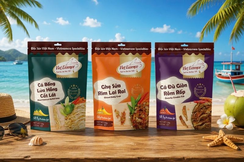 Đặc sản ăn liền Viet Essence miền Nam và hải đảo
