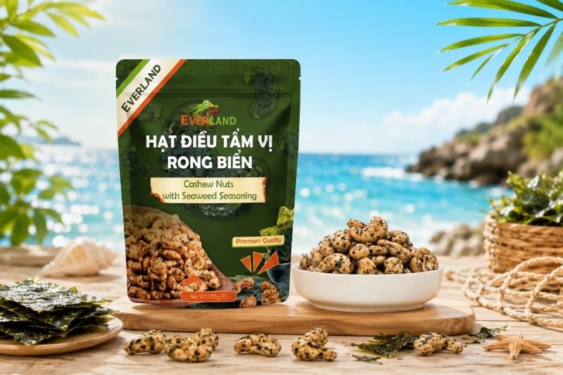 Hạt điều tẩm vị Rong Biển Everland