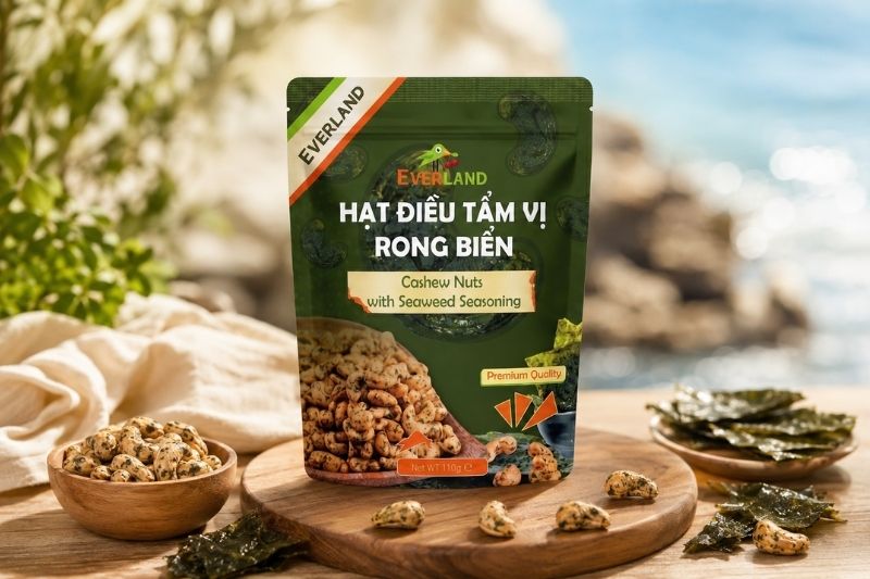 Hạt điều tẩm vị Rong Biển Everland