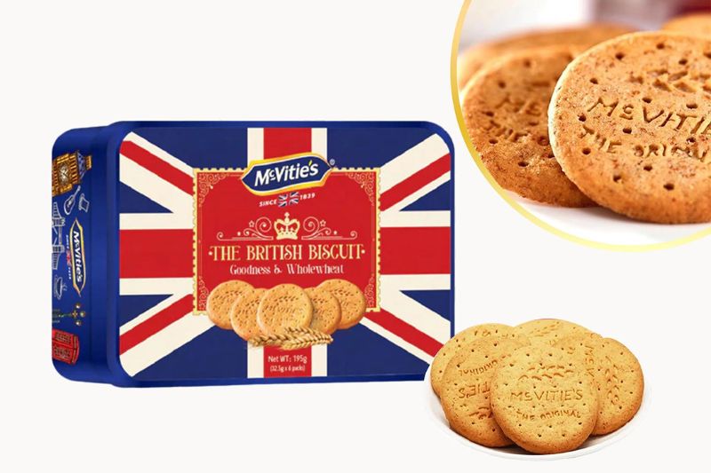 Bánh Quy Lúa Mì Nguyên cám McVitie's The British Original - Tai thong