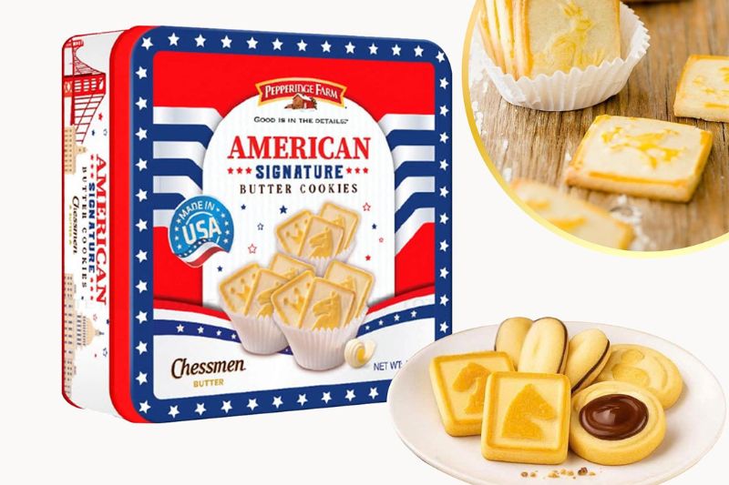 Bánh quy bơ Pepperidge Farm Chessmen American - Tai thong