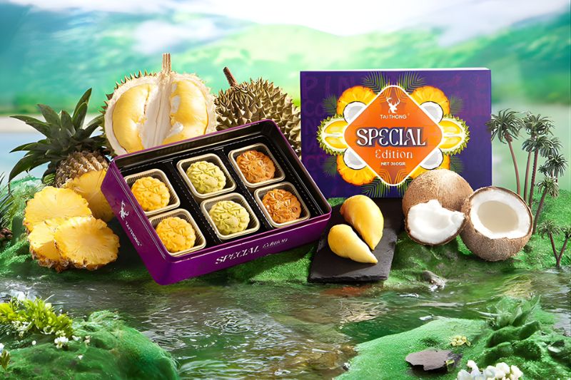 Bánh trung thu sầu riêng musang king
