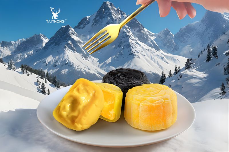 Bánh trung thu vỏ tuyết