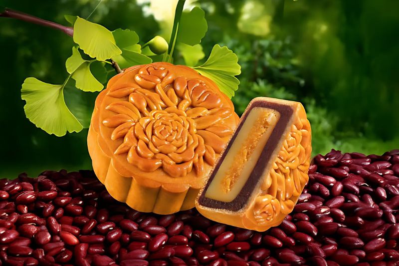 Vỏ bánh Trung thu cao cấp Tai Thong được làm từ bột lúa mì cao cấp và bơ Pháp
