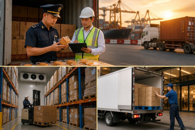 Bánh trung thu Malaysia trước khi nhập khẩu phải qua kiểm định khắt khe