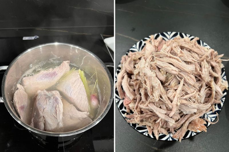 Cách làm heo khô cháy tỏi đơn giản tại nhà - Tai thong