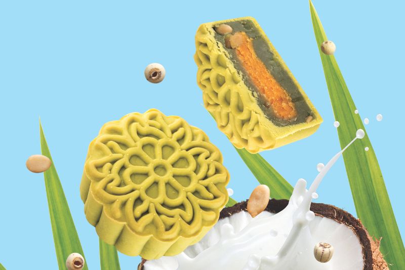 bánh trung thu tai thong cendol sữa dừa