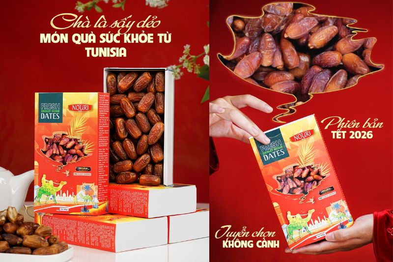 Chà Là Sấy Dẻo Nouri - Tai Thong