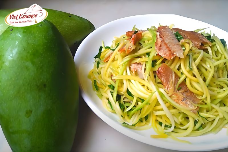 Gỏi xoài khô cá đù