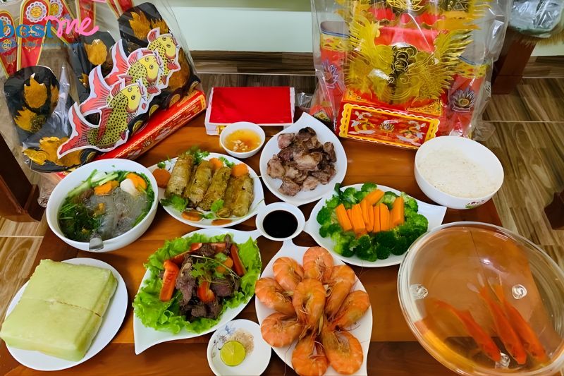 Gợi ý mâm lễ cúng Ông Công Ông Táo đầy đủ và phong tục chuẩn