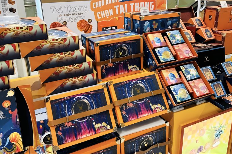 Gian hàng của Tai Thong tại các trung tâm thương mại