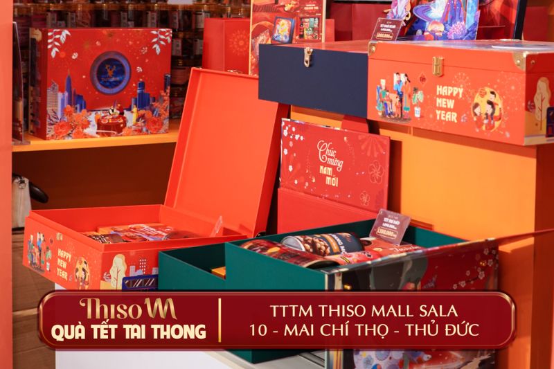 Gian hàng quà Tết Tai Thong - Thiso Mall Sala
