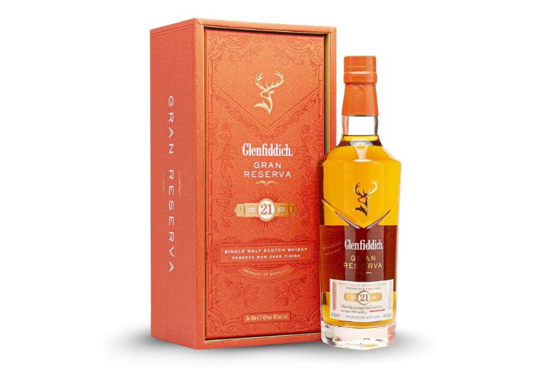Glenfiddich 21 năm Reserva Rum Cask Finish Tai Thong
