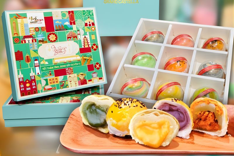 Grand Castella là thương hiệu nổi tiếng với dòng bánh bông lan Castella