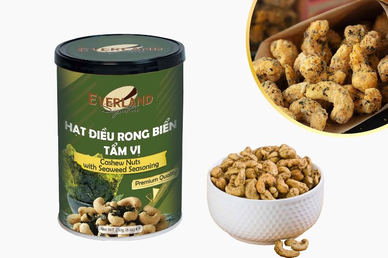 Hạt điều tẩm vị rong biển Everland - Tai Thong