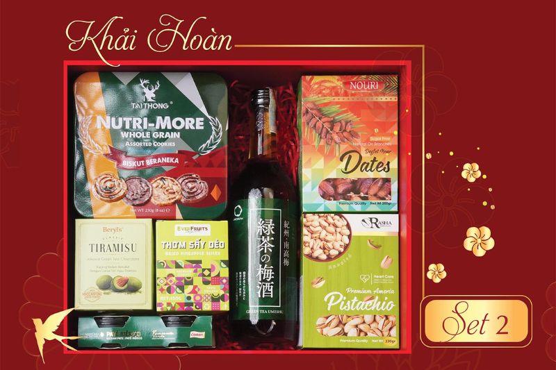 Hộp quà Tết Khải Hoàn - Set 2 Tai Thong
