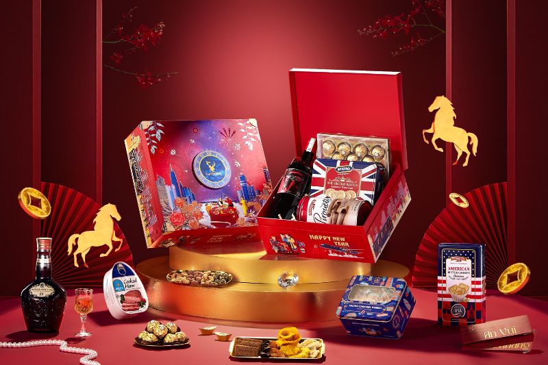 Hộp quà Tết Tai Thong cao cấp