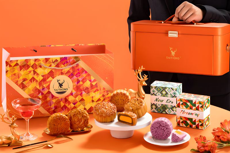 Hộp quà tặng trung thu sang trọng