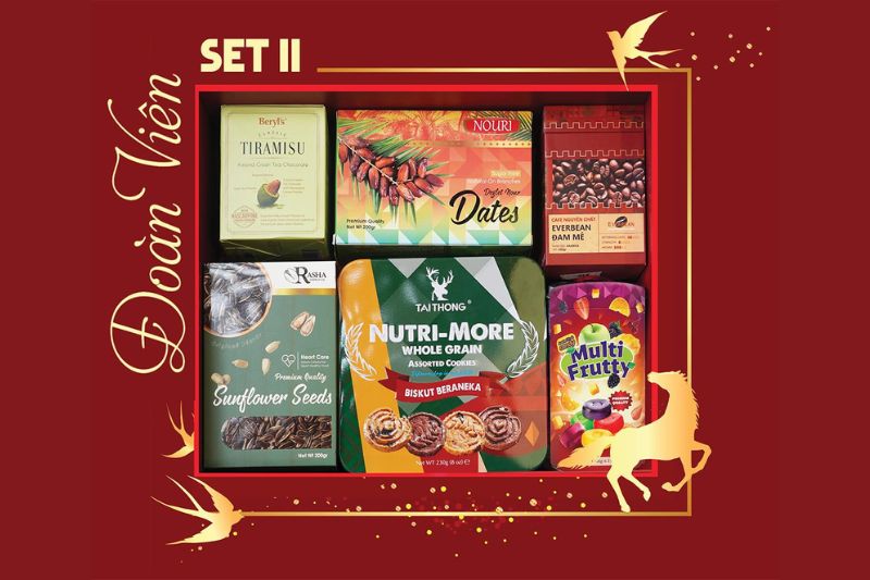Hộp quà tết Tai Thong Đoàn Viên - SET 11