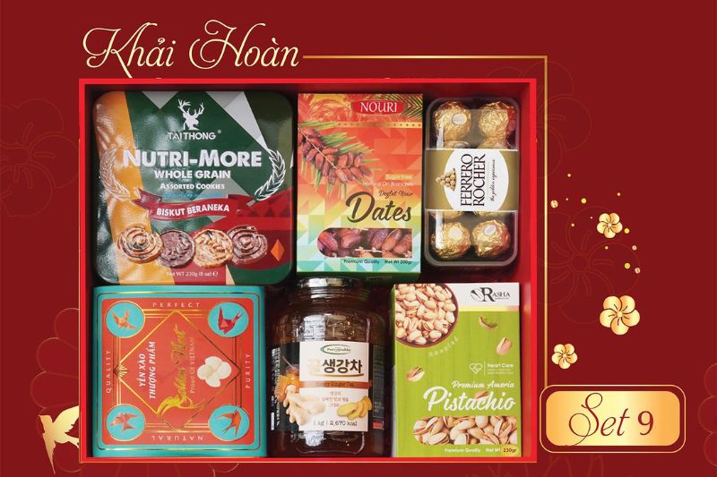 Hộp quà tết Tai Thong Khải Hoàn - SET 9