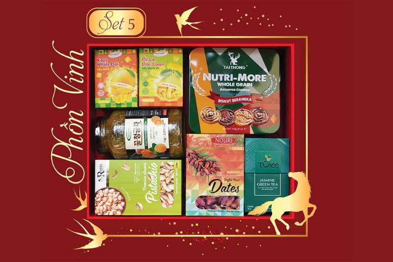 Hộp quà tết Tai Thong Phồn Vinh - SET 5