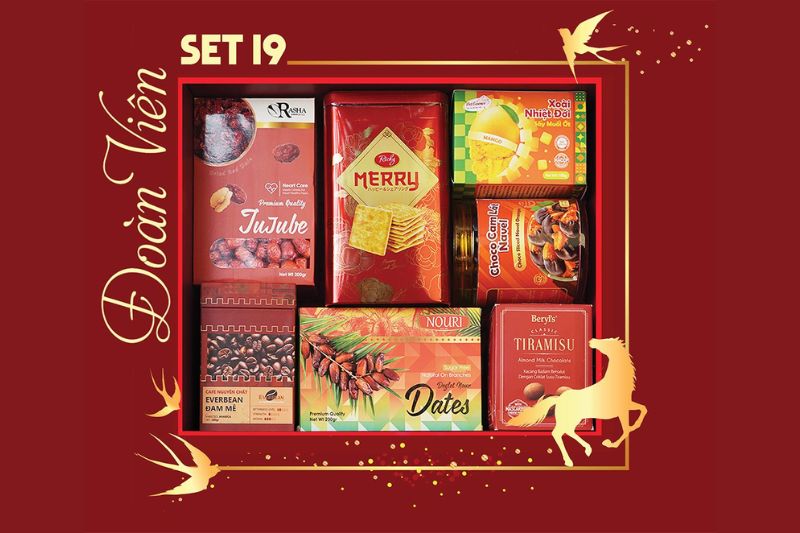 Hộp quà tết Tai thong Đoàn Viên - SET 19