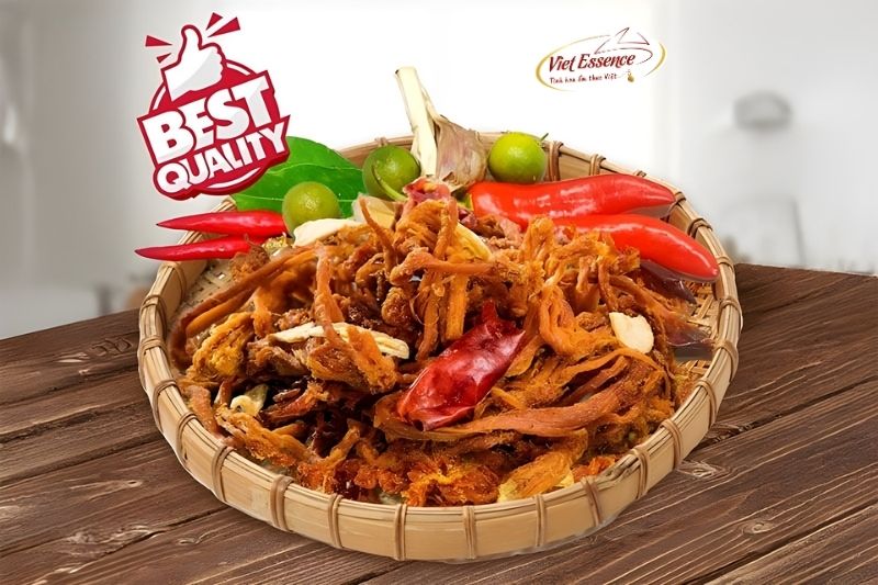 Khô Heo Nhu Mì Cháy Tỏi - Viet Essence