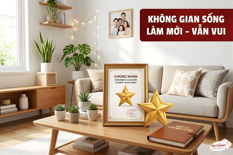 Làm mới không gian