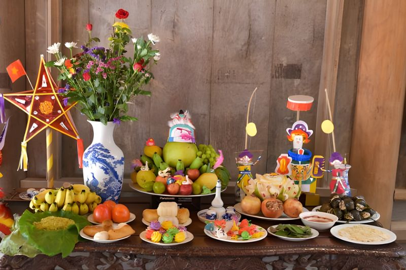 Mâm cỗ Trung Thu là nét đẹp truyền thống không thể thiếu mỗi mùa trăng