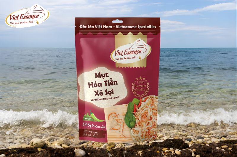 Mực Hỏa Tiễn Xé Sợi - giải pháp tiện lợi trong các chuyến đi