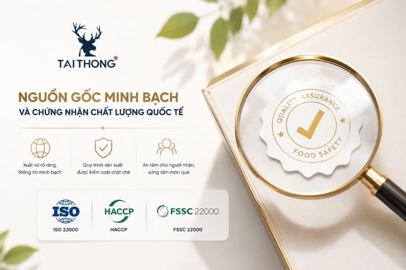 Nguồn gốc bánh trung thu Tai Thong đạt chuẩn quốc tế