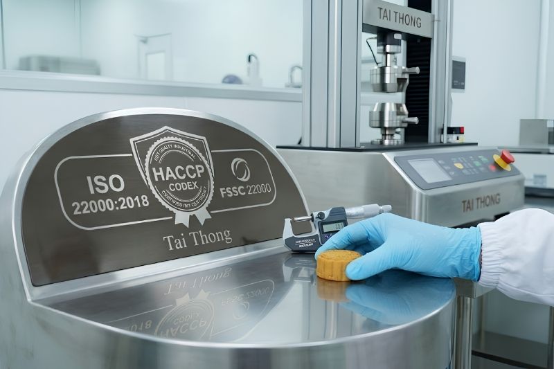 Nhà máy bánh trung thu Malaysia đạt chuẩn ISO 22000