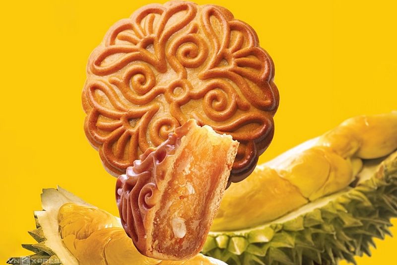 Review chi tiết bánh trung thu nhân sầu riêng Musang King