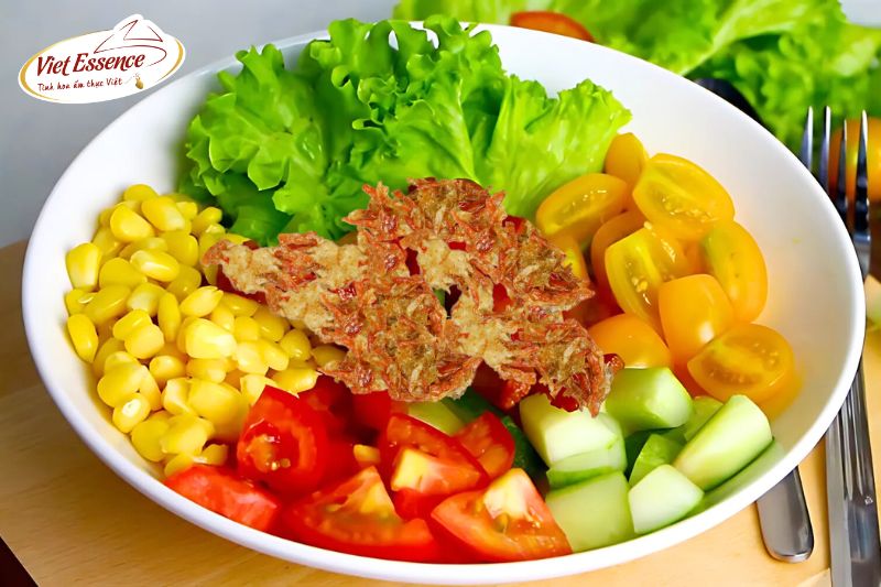 Salad rau củ topping Ghẹ Sữa Rim Viet Essence - Tai thong