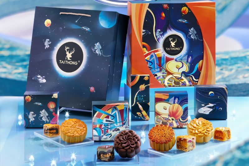 Set quà trung thu cao cấp Tai Thong phù hợp làm quà biếu trung thu sếp