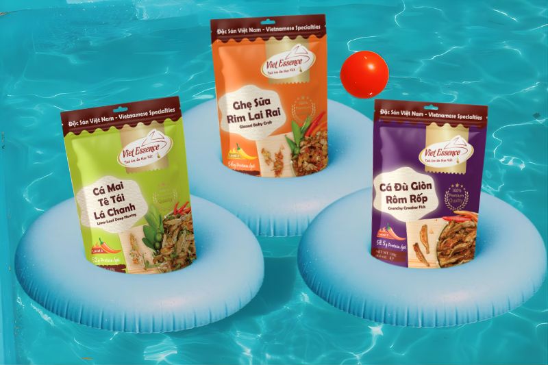 Snack hải sản tẩm vị luôn là sự lựa chọn hàng đầu cho những chuyến đi