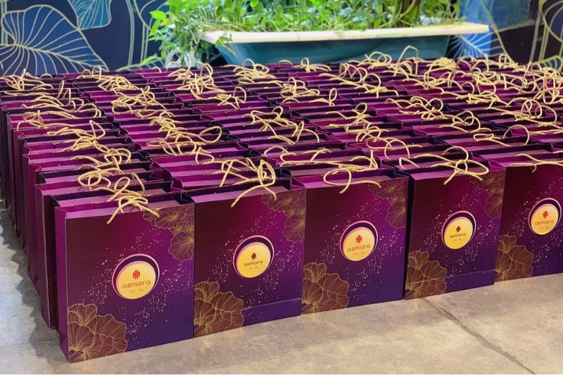 Tai Thong hỗ trợ thiết kế nhận diện thương hiệu lên hộp quà doanh nghiệp