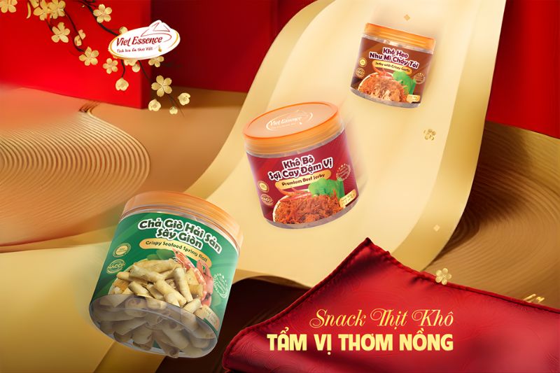 Thịt khô tuyển chọn Viet Essence - Tai thong
