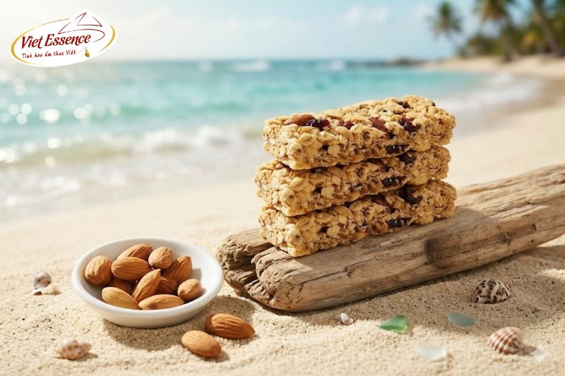 Thanh ngũ cốc là món ăn vặt mùa hè tiện lợi và healthy