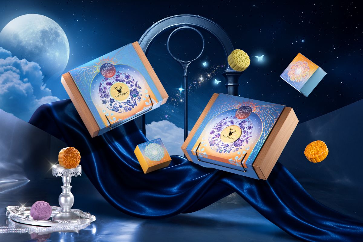 Thiết kế hộp bánh Trung Thu Tai Thong sang trọng