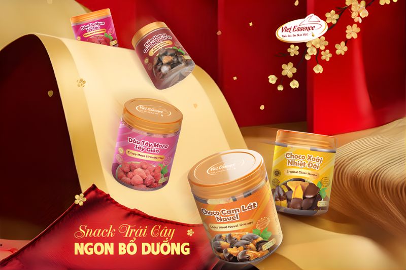 Trái cây sấy đặc biệt Viet essence - Tai thong