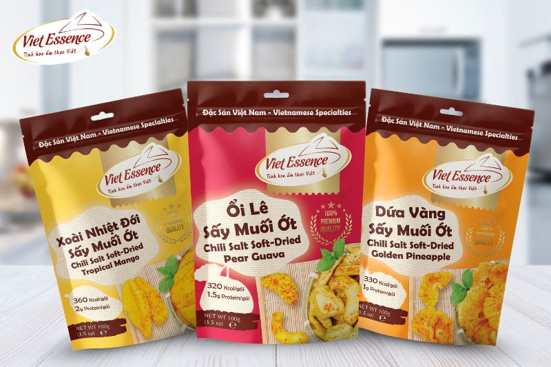 Viet Essence - thương hiệu snack trái cây sấy uy tín - Tai Thong