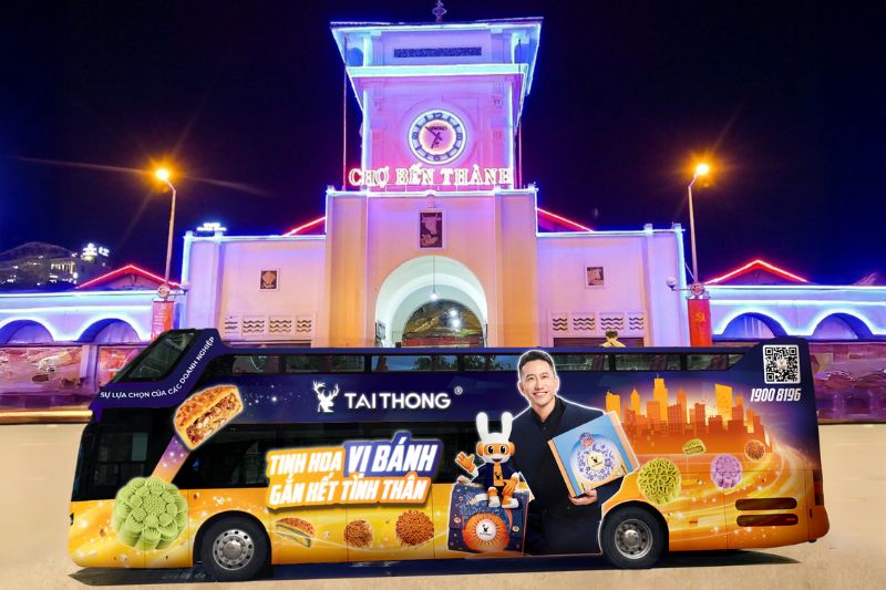 Xe bus branding Tai Thong