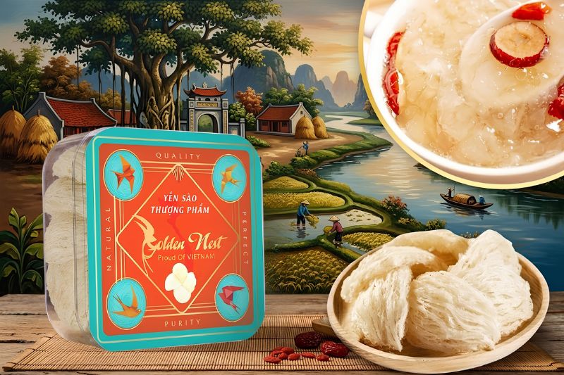 Yến sào là món quà mừng tân gia được săn đón vì giá trị dinh dưỡng vượt trội