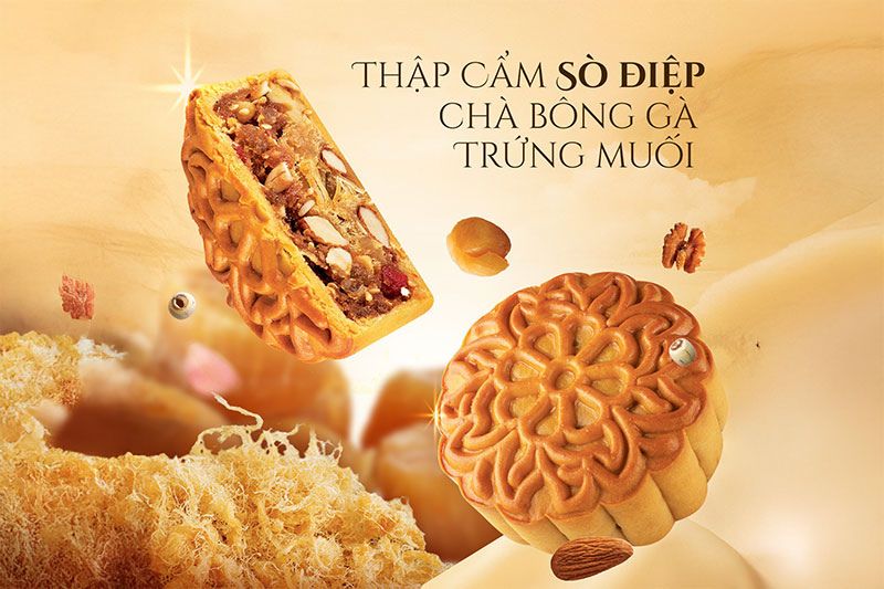 bánh trung thu thập cẩm sò điệp - Tai Thong